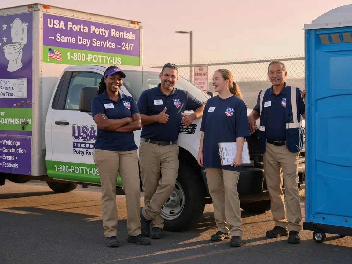 Porta Potty Rental company in Coopers Mills, ME